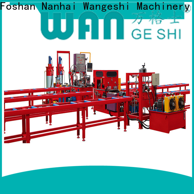 Wangeshi Professional pouring machine factory for alumium profile processing