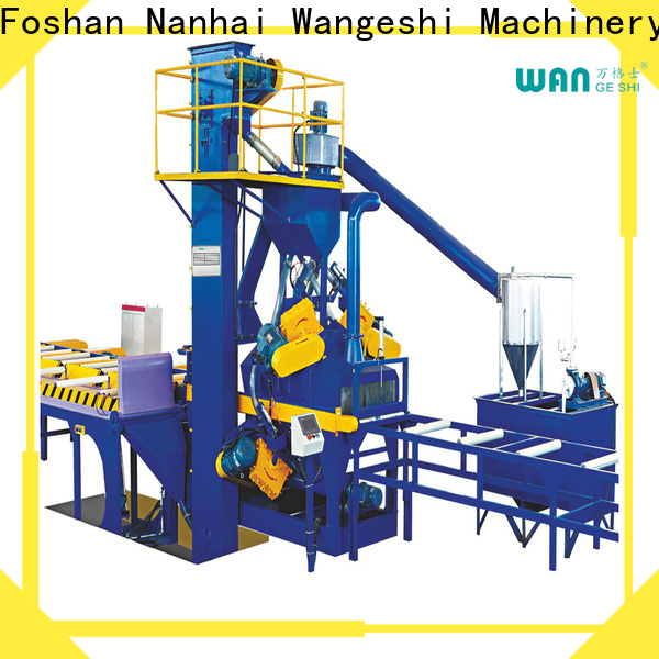 Wangeshi Latest sandblasting equipment factory price for surface finishing
