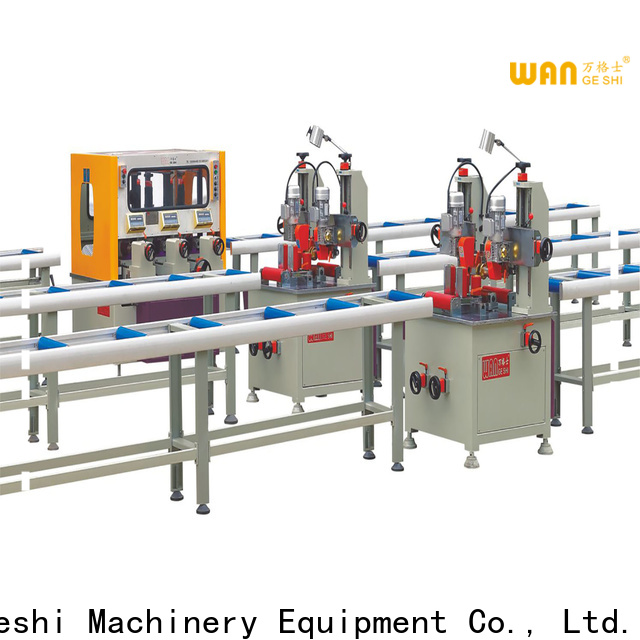 Wangeshi aluminium profile machine suppliers for making thermal break profile
