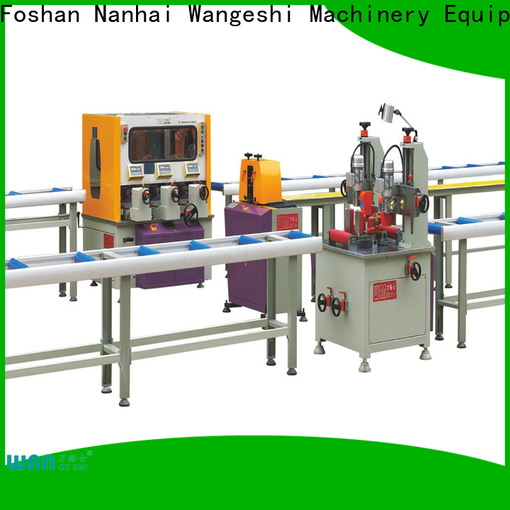 Wangeshi Best thermal break assembly machine vendor for making thermal break profile
