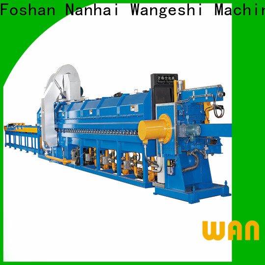 Wangeshi aluminium extrusion equipment suppliers for for preheating individual aluminum billet