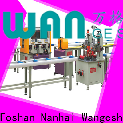 Wangeshi Best thermal break assembly machine price for making thermal break profile