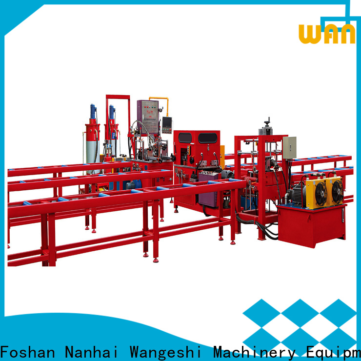 Wangeshi pouring machine for sale for alumium profile processing