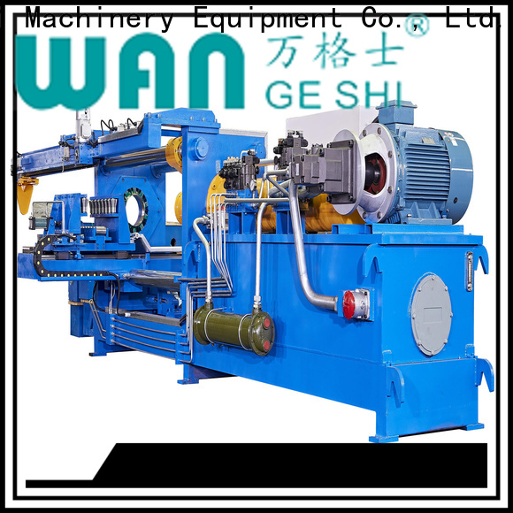 Wangeshi metal polishing equipment factory price for aluminum billet surface cleaning