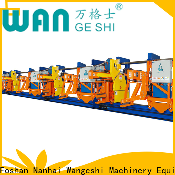 Wangeshi Top aluminium extrusion equipment for sale for pulling and sawing aluminum profiles