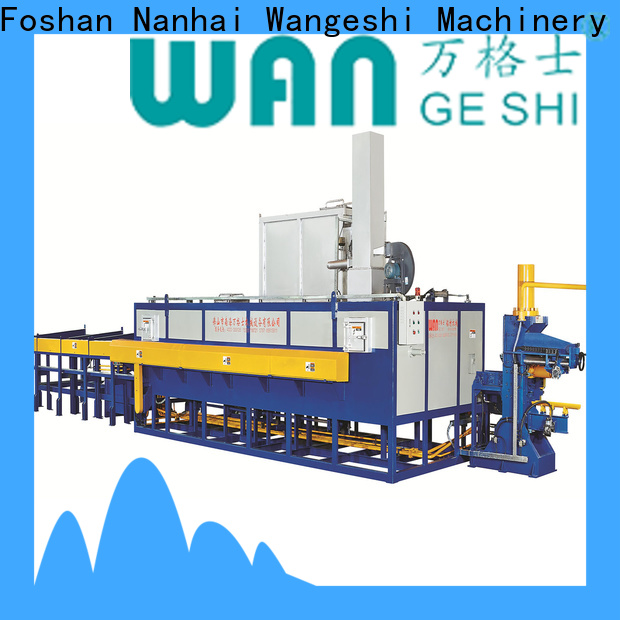 Wangeshi aluminum billet casting machine manufacturers for aluminum extrusion