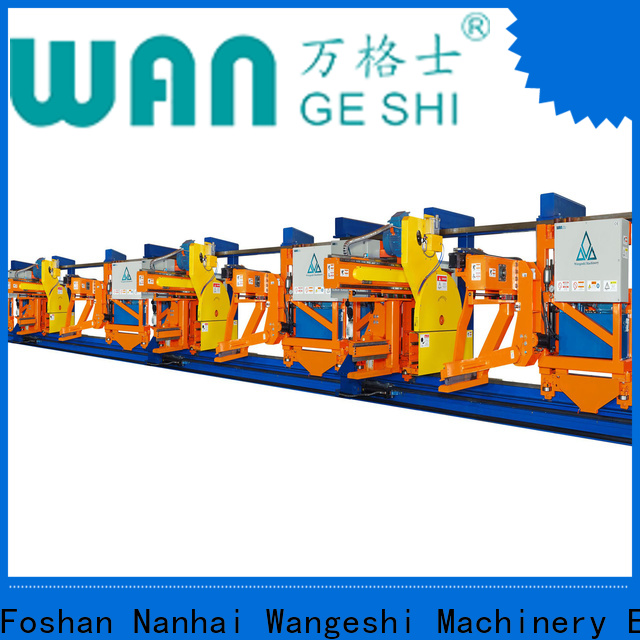 Wangeshi extrusion equipment manufacturers price for traction aluminum profiles moving