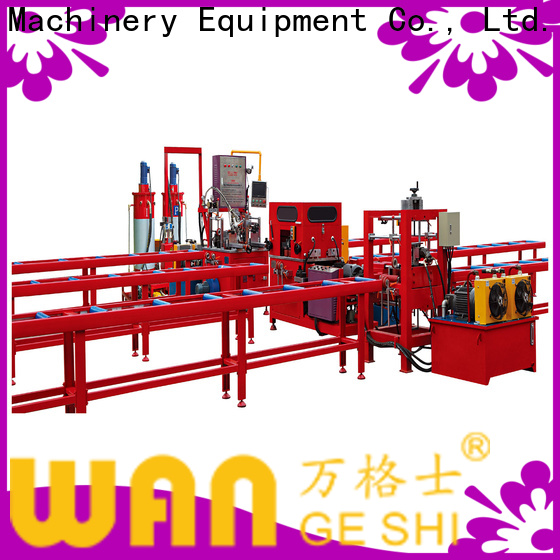 Wangeshi Custom pouring machine supply for alumium profile processing