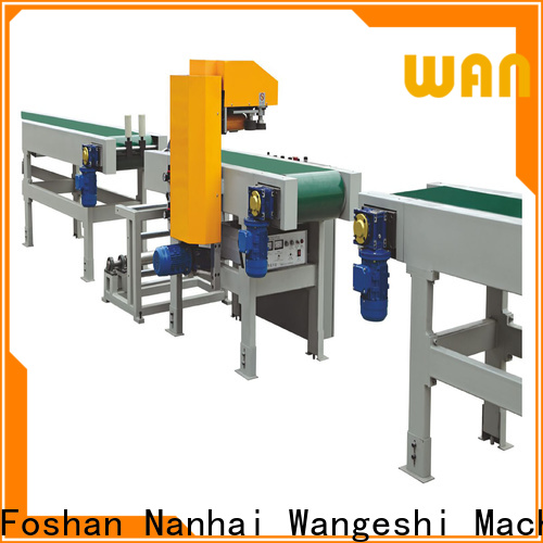 Wangeshi wrap packing machine for sale for packing profile