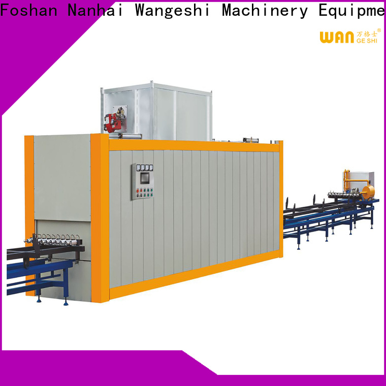 Wangeshi aluminium profile machine factory price for decorating aluminum profile