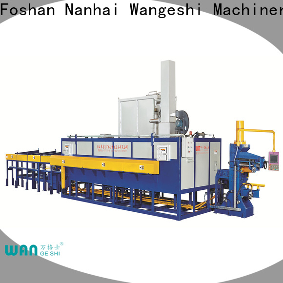 Wangeshi Top aluminium billet heating furnace vendor for for preheating individual aluminum billet