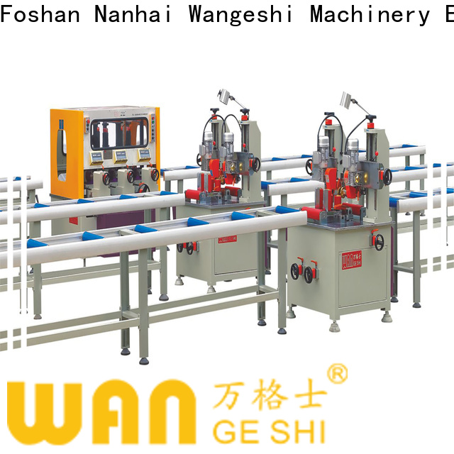 Wangeshi Best aluminium profile machine cost for producing heat barrier profile