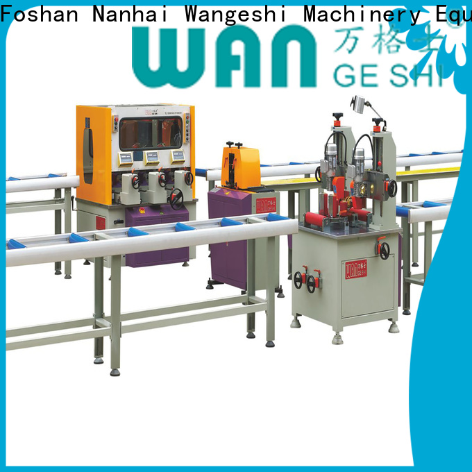Wangeshi Durable aluminium profile machine cost for producing heat barrier profile
