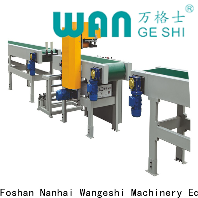 Wangeshi Latest film packing machine price for ultrasonic auto film welding