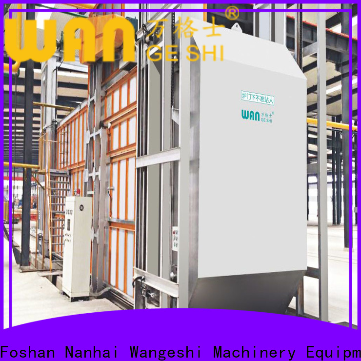 Wangeshi New aging furnace supply for high temperature thermal processes of aluminum