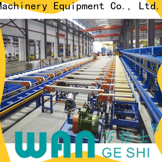 Wangeshi Best aluminum extrusion equipment manufacturers for aluminum profile handling