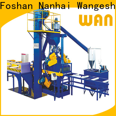 Wangeshi sand blasting machine cost for surface finishing