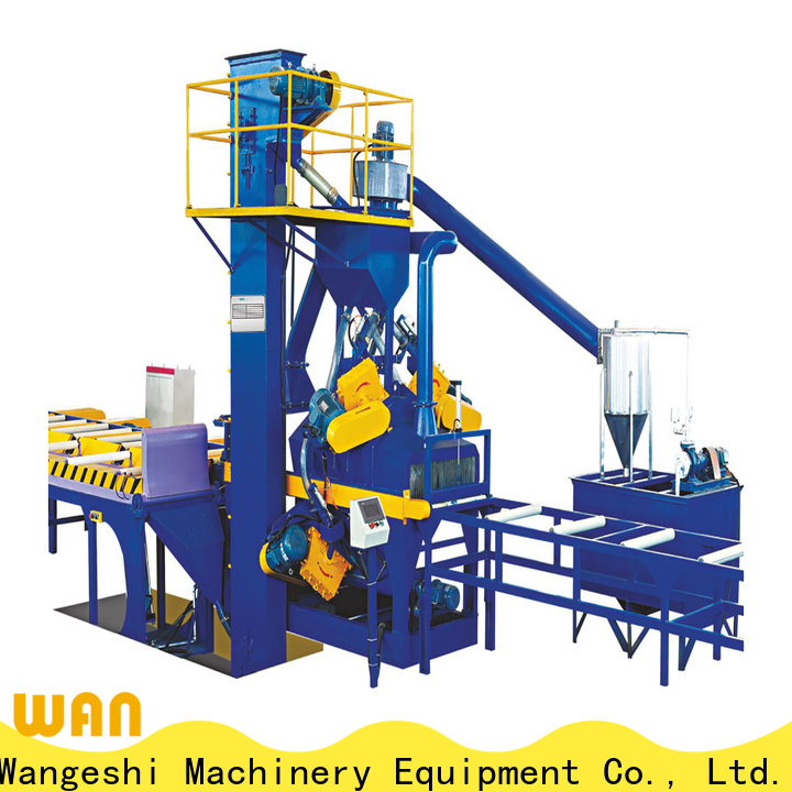 Wangeshi Quality sand blasting machine factory for surface finishing