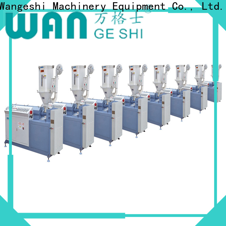 Wangeshi extrusion production line manufacturers for making PA66 nylon strip