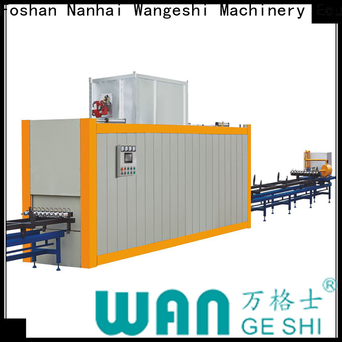 Wangeshi Best transferring machine suppliers for transfering wood grain on surface of aluminum