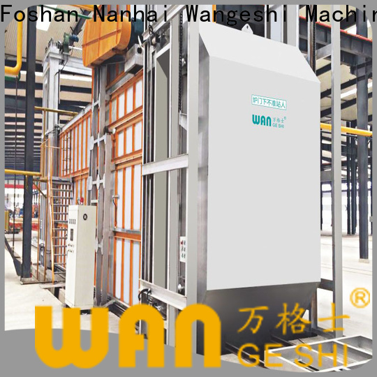 Wangeshi aluminum aging furnace supply for high temperature thermal processes of aluminum