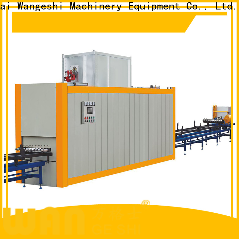 Wangeshi Professional aluminium profile machine suppliers for transfering wood grain on surface of aluminum