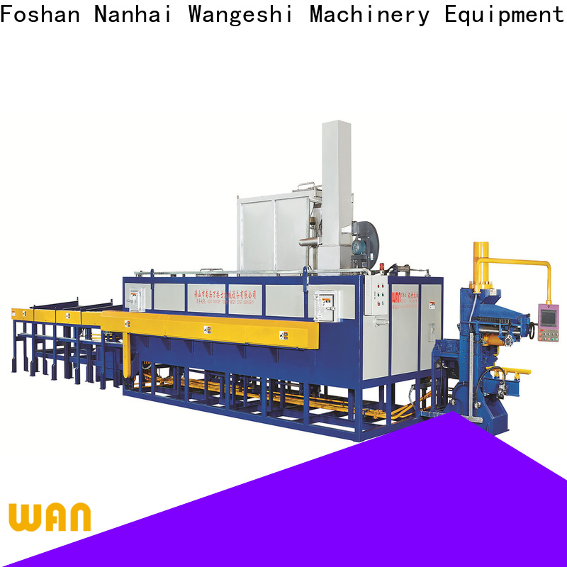 Wangeshi Latest heat treatment furnace factory for for preheating individual aluminum billet