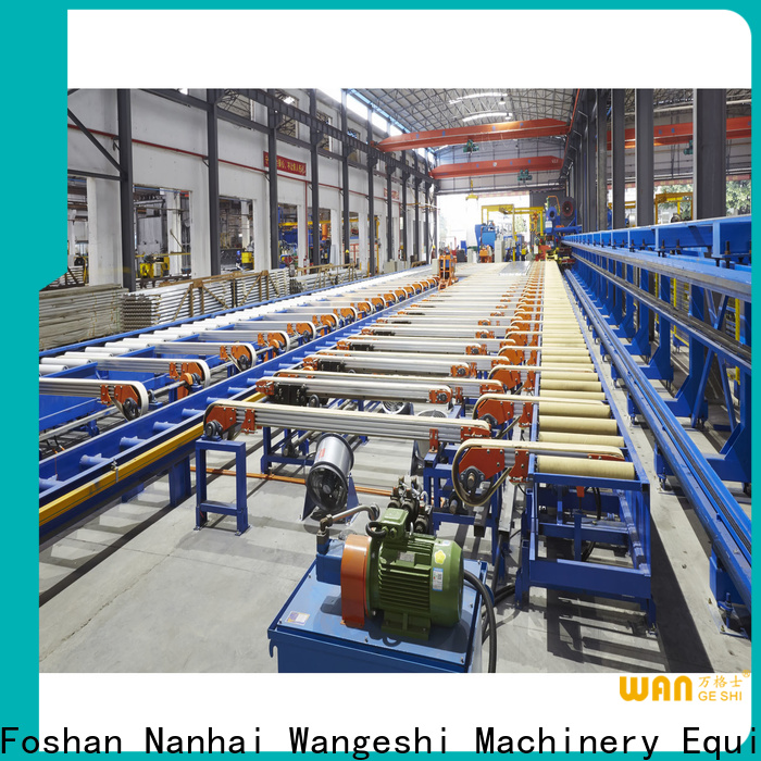 Wangeshi aluminium extrusion machines for aluminum profile