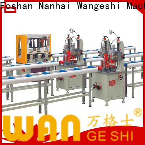 Wangeshi Top thermal break assembly machine factory price for making thermal break profile