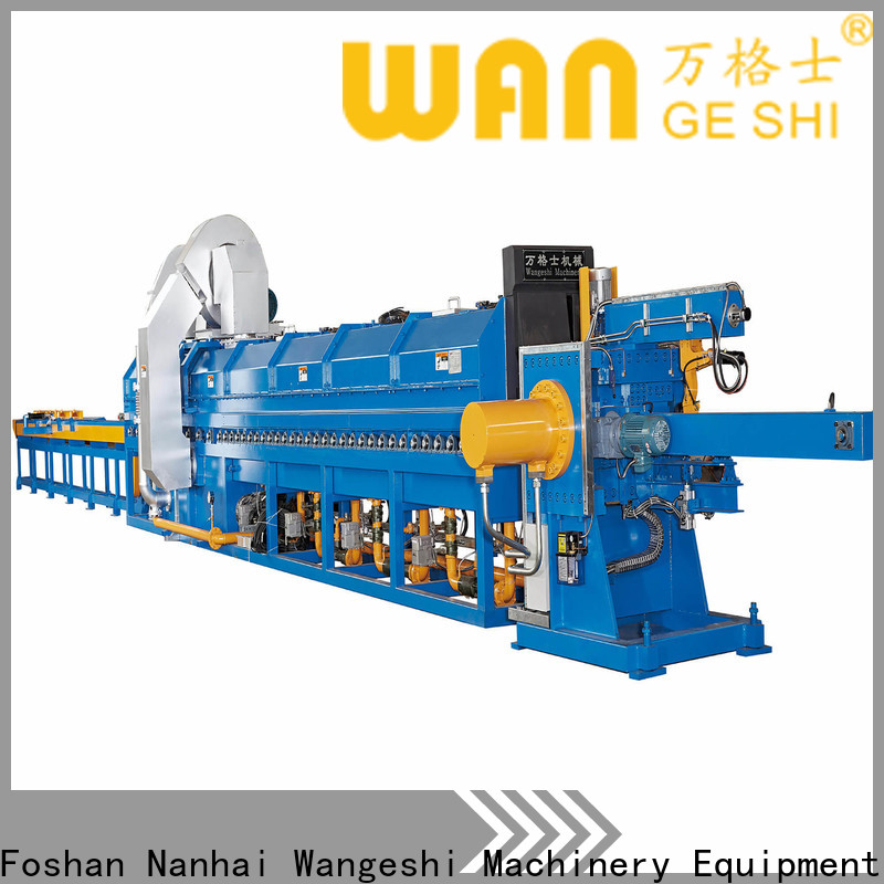 Wangeshi aluminium extrusion equipment manufacturers for for preheating individual aluminum billet