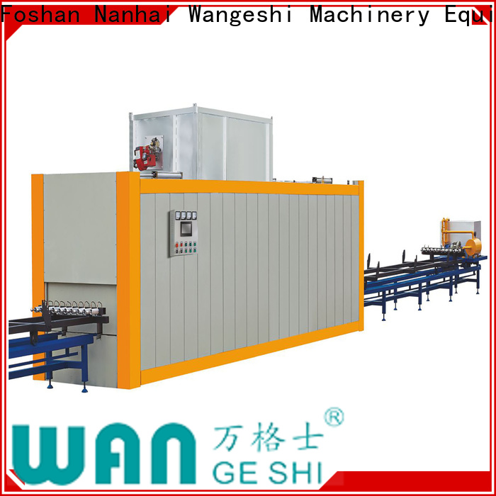 Wangeshi New aluminum profile machine suppliers for transfering wood grain on surface of aluminum