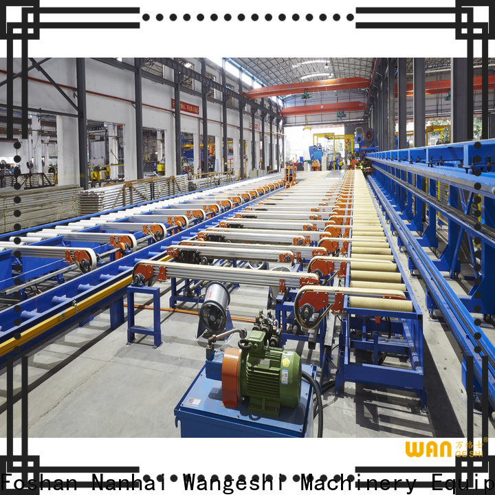 Wangeshi Latest aluminium extrusion machines supply for aluminum profile