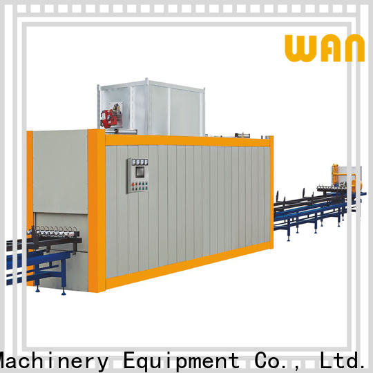 Wangeshi transferring machine factory price for transfering wood grain on surface of aluminum