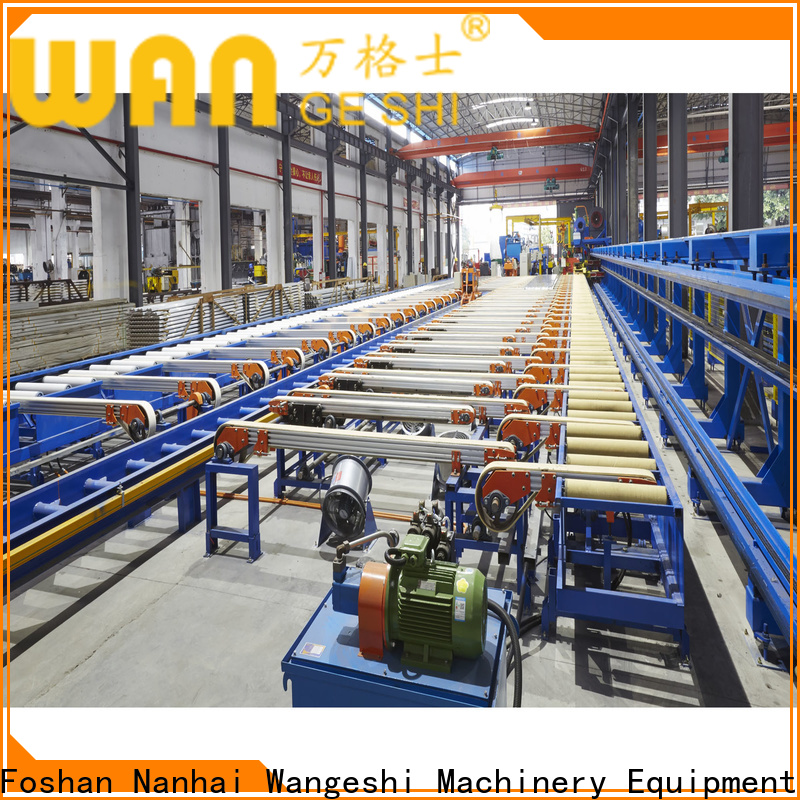 Wangeshi New aluminium extrusion machines factory price for aluminum profile
