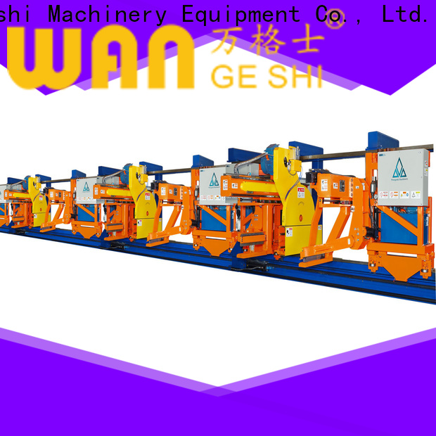Wangeshi extrusion equipment manufacturers company for pulling and sawing aluminum profiles