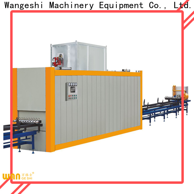 Wangeshi Best aluminum profile machine supply for transfering wood grain on surface of aluminum