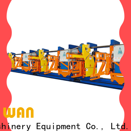 Quality aluminium extrusion equipment suppliers for pulling and sawing aluminum profiles