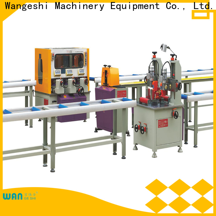 Wangeshi Custom aluminium profile machine manufacturers for making thermal break profile