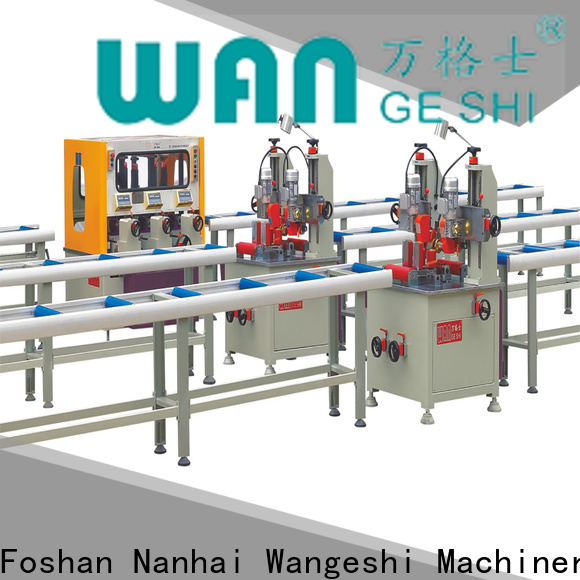 Wangeshi Top thermal break assembly machine cost for making thermal break profile