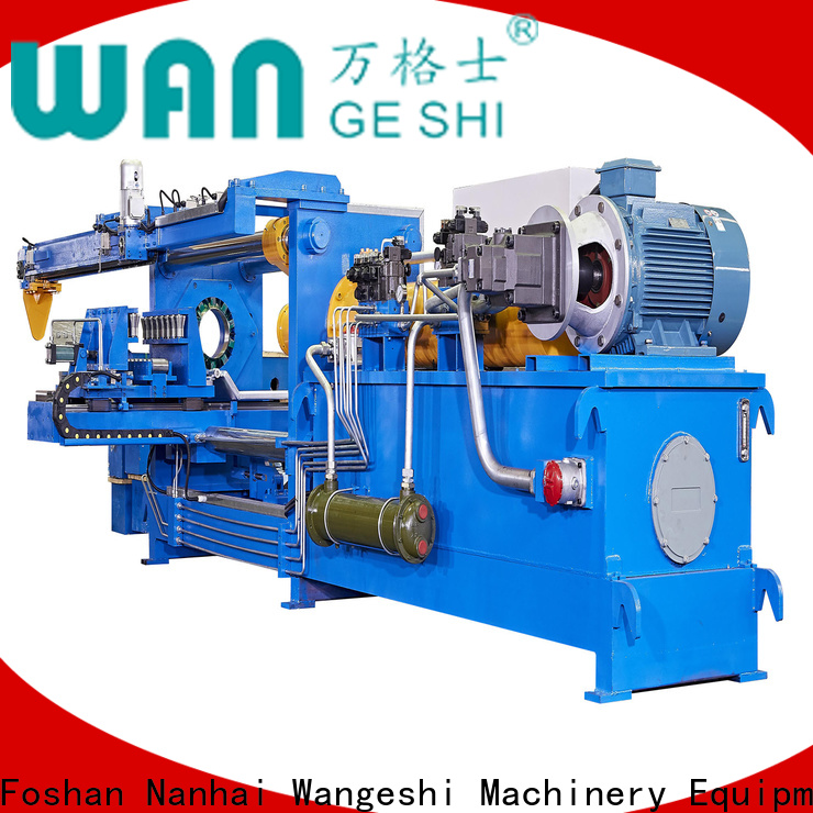 Wangeshi High efficiency aluminum polishing machine vendor for cleaning aluminium billet