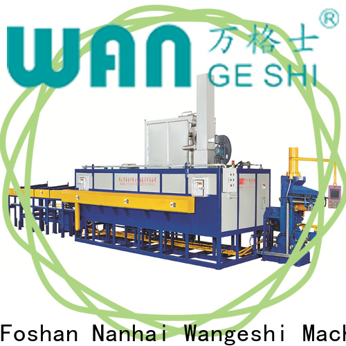 Wangeshi Quality aluminium extrusion equipment supply for aluminum extrusion