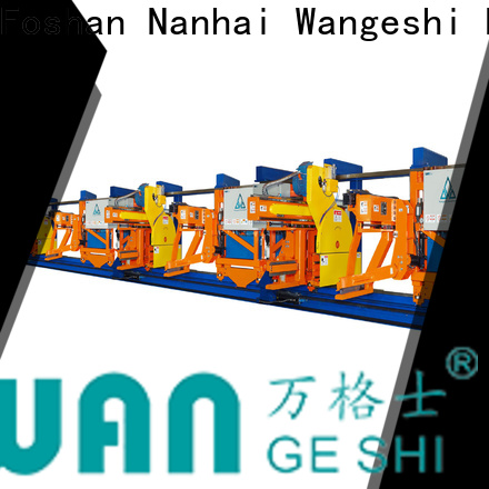 Wangeshi Top extrusion equipment manufacturers factory price for traction aluminum profiles moving