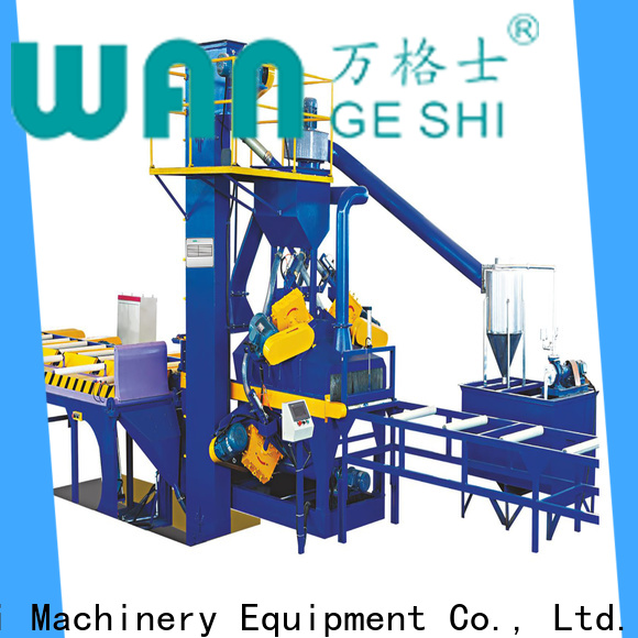 Wangeshi Top industrial sand blasting machine cost for surface finishing