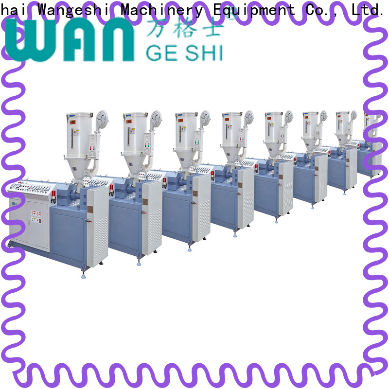 Wangeshi Best extrusion line for sale for PA66 nylong strip production
