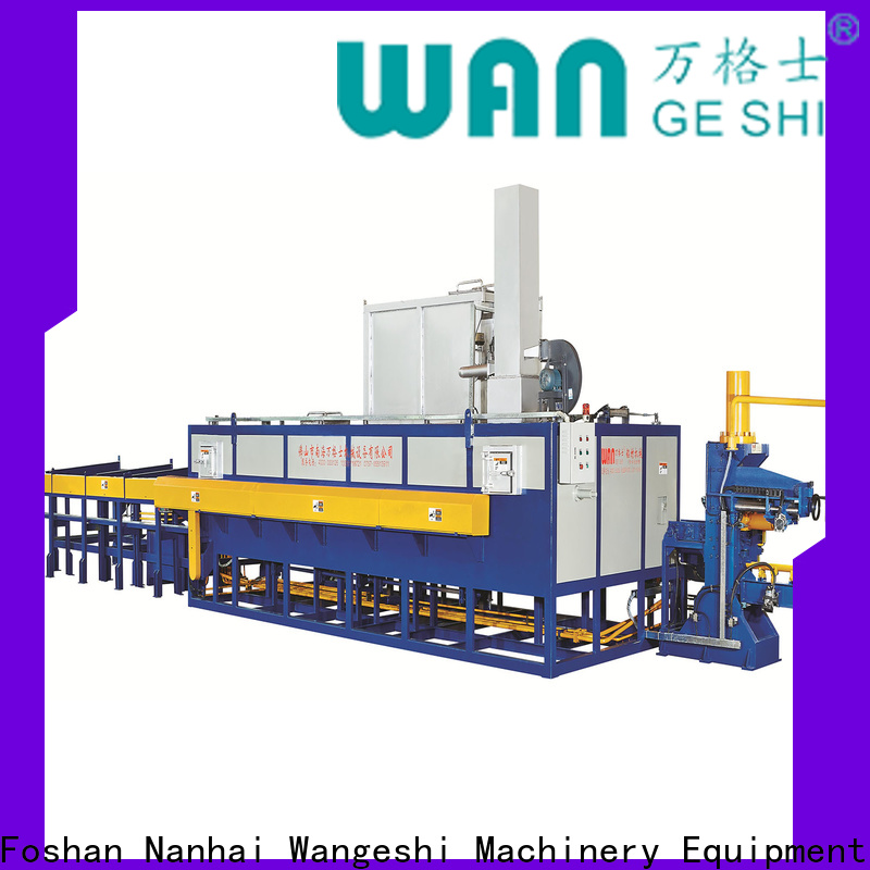 Wangeshi heat treatment furnace factory for aluminum billet heating