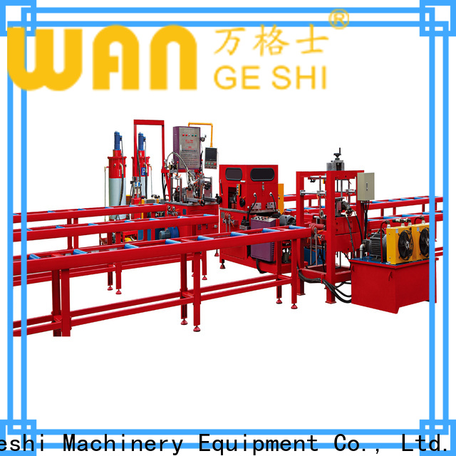 Wangeshi Custom aluminium injection moulding machine for sale for alumium profile processing