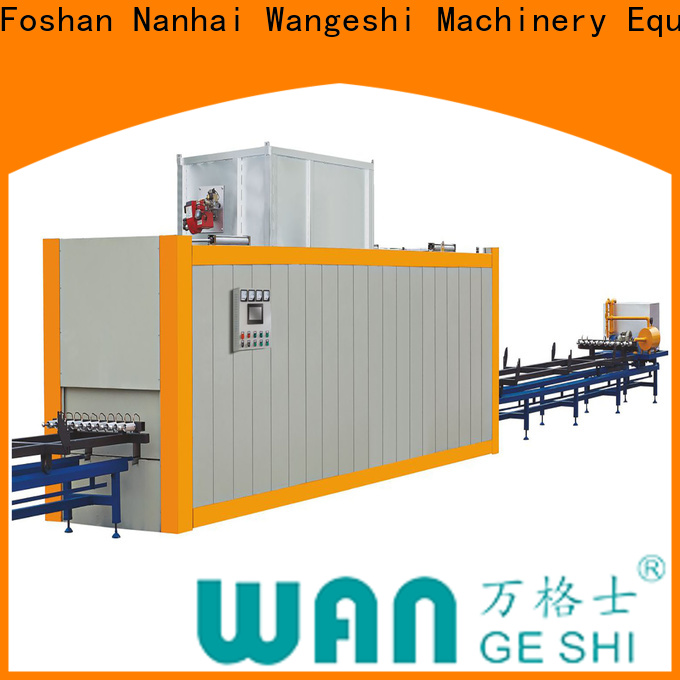 Wangeshi aluminum profile machine for sale for transfering wood grain on surface of aluminum