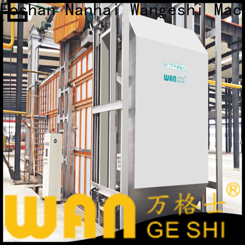 Wangeshi aluminum aging furnace company for high temperature thermal processes of aluminum