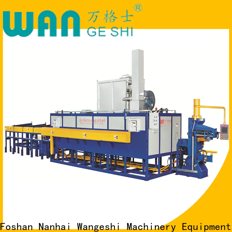 Wangeshi heat treatment furnace cost for aluminum extrusion