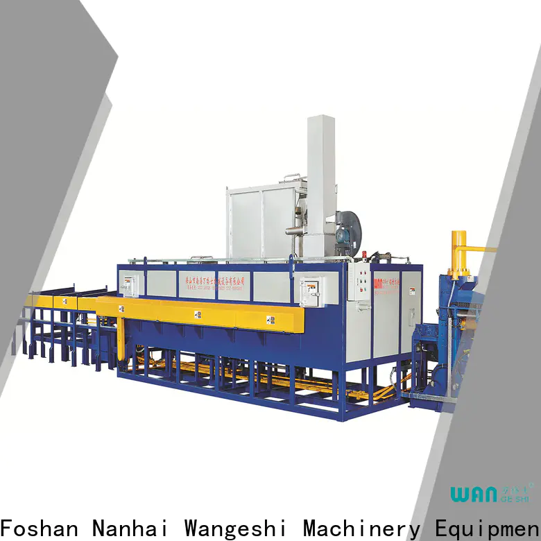 Wangeshi New billet heating furnace factory price for aluminum extrusion